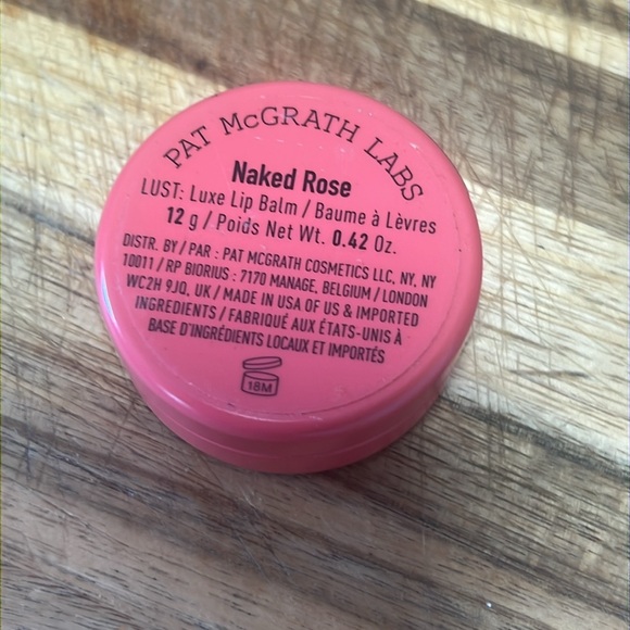 ♣️🌙Rare! Pat McGrath Naked Rose Luxie Lip Balm - Picture 9 of 11